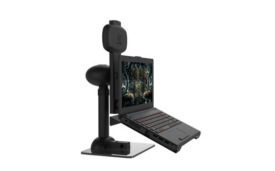 Unique Black Monitor Arm Stands Rotation Automatic Adjustable