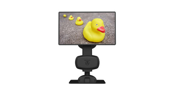 Black Neck Exercise Device Of Automatic Lifting LCD Screen Stand Relieve Neck Pain