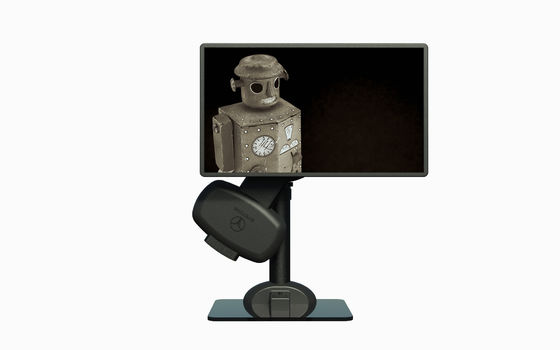 Automatic Lifting Rotating Of Laptop LCD Monitor Mount To Relax Neck Pain
