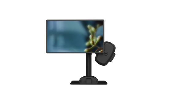 Aluminium Alloy Monitor Swivel Arm Automatic Rotation Laptop Stand Lifting