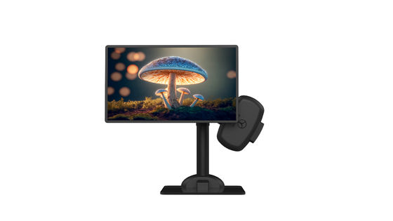 Electric Laptop And Monitor Stand Swivel Lifting Rotating Automatic
