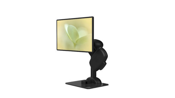 Electric PC Monitor Stand Lifting Rotating For Cervical Vertebra Rigidity