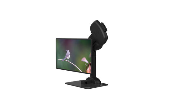 Custom LCD Monitor Stand Automatic Lifting Lazy Design For Neck Pain