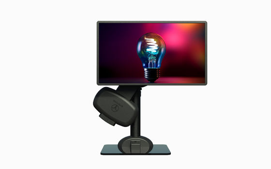 Professional Computer Monitor Mount Swivel Electric Lifting And Rotation