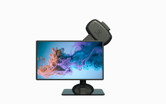 Electric Lifting Rotating Monitor Screen Mount Stand To Relieve Neck Stiff
