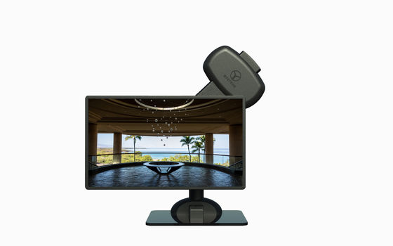 Electric Lifting Rotating Monitor  Mount Bracket Arm To Relieve Neck Pain