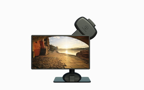 Electric Lifting Rotating Monitor  Mount Stand To Relieve Neck Pain